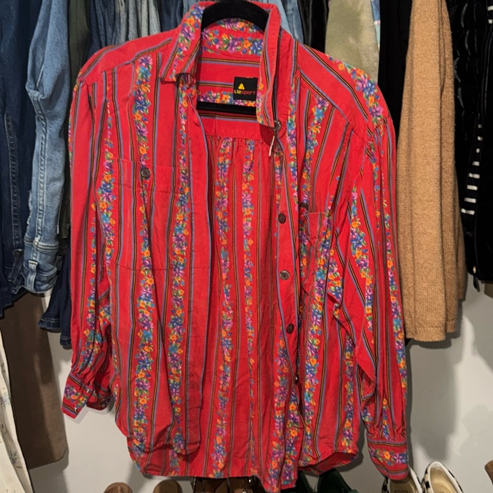 Vintage style button down